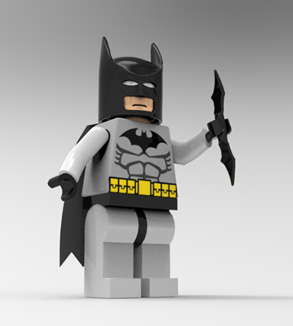 3D Lego Batman